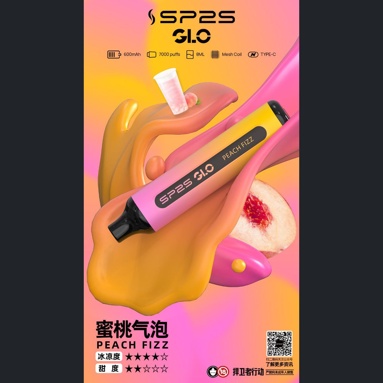 SP2S思博GIO 拋棄式 7000口 單支320 10支優惠2900